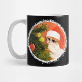 Christmas Kitty Mug